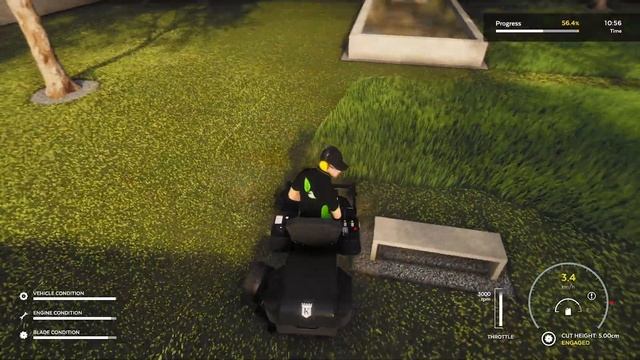 Lawn Mowing Simulator - Full Release - #2 The Hilltop House, Jefferson Garden смотреть онлайн