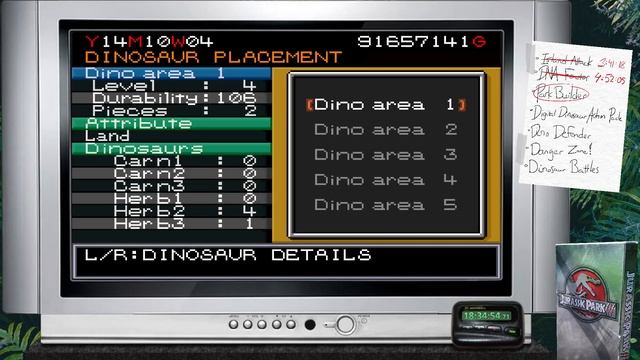 The Jurassic Park Project | Jurassic Park III | Game 3/7 | Park Builder (GBA) Part 5 смотреть онлайн