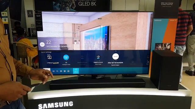 How to use QSymphony in Samsung TV & Soundbar⚡️How to connect samsung Soundbar with TV via HDMI смотреть онлайн