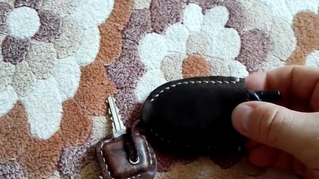 Чехол для брелка сигнализации из кожи своими руками. смотреть онлайн