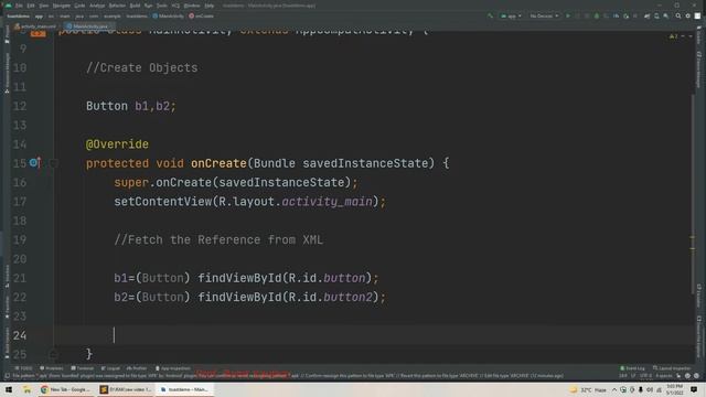 Creating Custom Toast in Android | Toast Types in Android | Toast Methods in Android | Toast Exampl смотреть онлайн