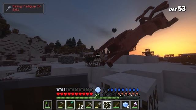 I Spent 100 Days in the Arctic in Minecraft and Here's What Happened смотреть онлайн