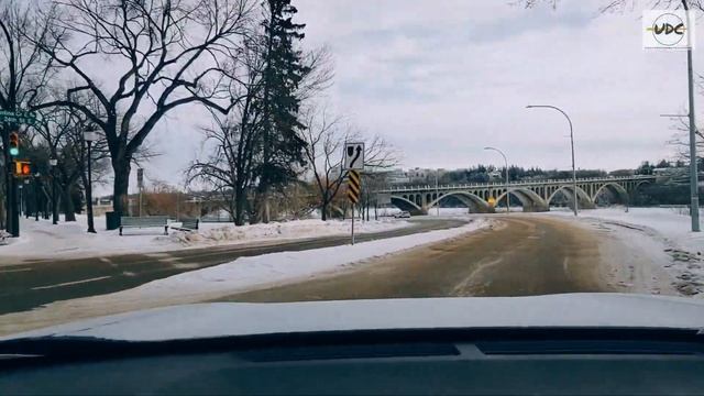 Saskatoon saskatchewan downtown driving tour is epic! смотреть онлайн