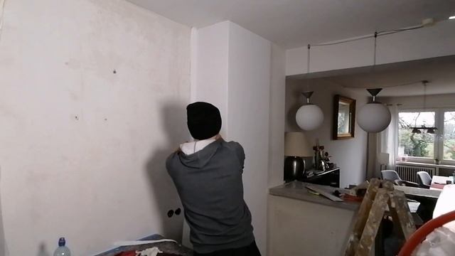 Косметический ремонт на кухне в Германии. смотреть онлайн