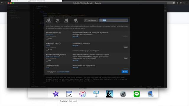 Installing Brackets on Mac смотреть онлайн