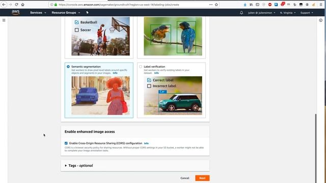 Amazon SageMaker Ground Truth - Creating a labeling job (part2) смотреть онлайн