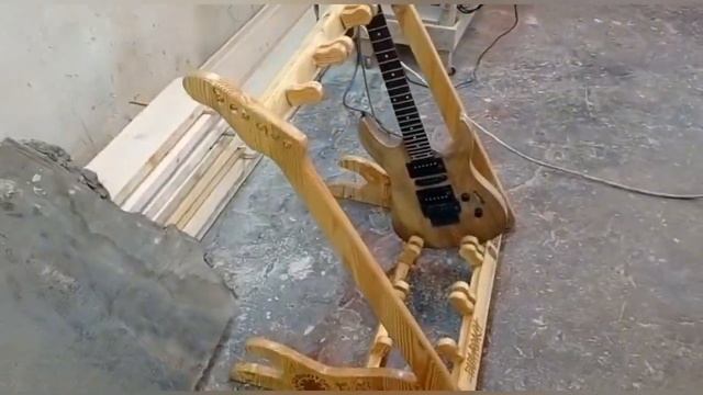 подставка для гитар из дерева смотреть онлайн