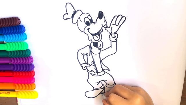Goofy. Goofy From “ Mickey Mouse”. Рисуем Гуфи из м/ф “Микки Маус”.