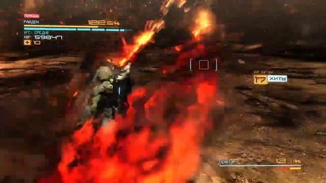 Metal Gear Rising Revengeance Побеждение Армстронга!