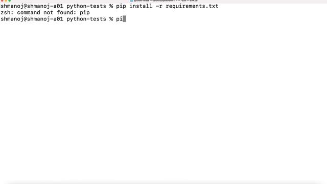 Python pip: command not found [SOLVED] смотреть онлайн