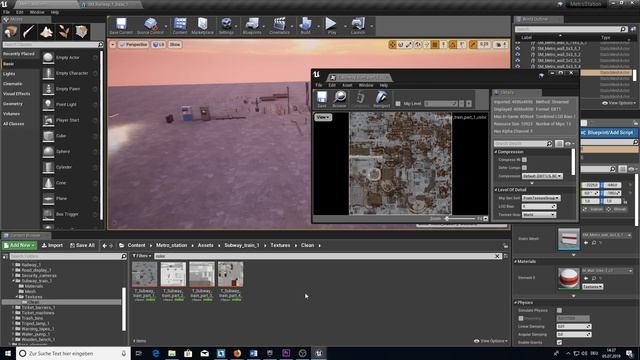 Metro station modular kit by Pixelcloud - UE4 package review + giveaway смотреть онлайн
