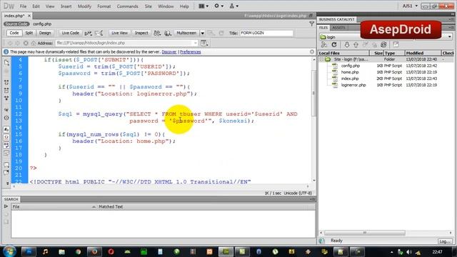 Membuat FORM LOGIN PHP MySQL dengan SESSION (Lengkap) смотреть онлайн