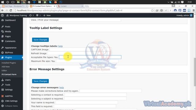 Contact us Form Configuration | WordPress Complete Tutorials In Urdu/Hindi.43 смотреть онлайн