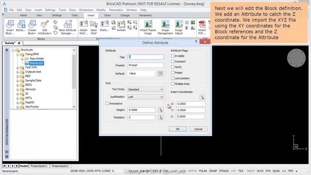 BricsCAD XYZ - Spatial Manager TP смотреть онлайн