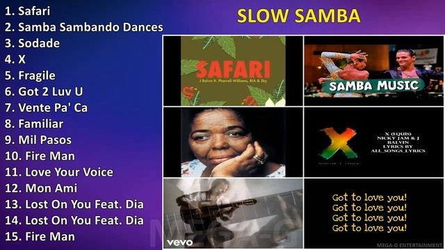 Slow Samba ~ Grandes Éxitos Enganchados смотреть онлайн