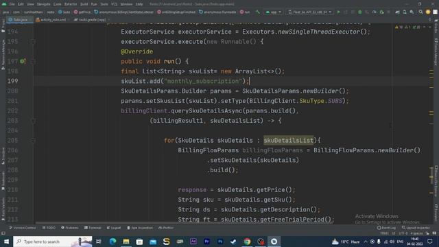 In app Subscription Android Studio | Google Play Billing Library version 4 or newer. into your app смотреть онлайн