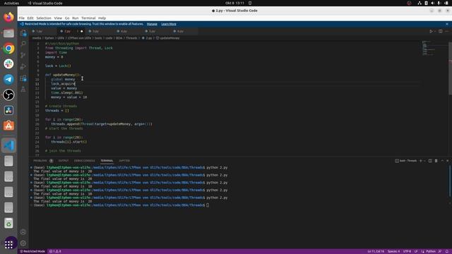 Threads explained in 15 minutes - with python смотреть онлайн