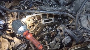 Infinity FX35 VQ35 сетки vvt-i, oil filter vvt-i.