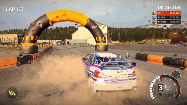 Dirt 4 - JoyRide Challenge 1 Time Track - Ford Fiesta R5, Subaru WRX STI NR4 - PC GamePlay 2021 - P смотреть онлайн