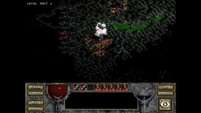 Diablo Hellfire - Nest and Crypt Floor 1-3 - Adding On смотреть онлайн
