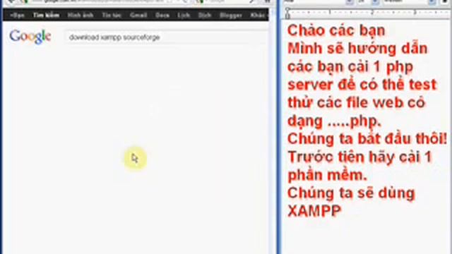 XAMPP - Make your Computer a Webserver: Apache, PHP, MySQL P1 смотреть онлайн