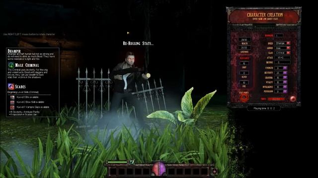 Bloodlust: Shadow Hunter Character Creation смотреть онлайн