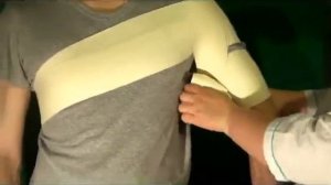 Повязка на плечо колосовидная