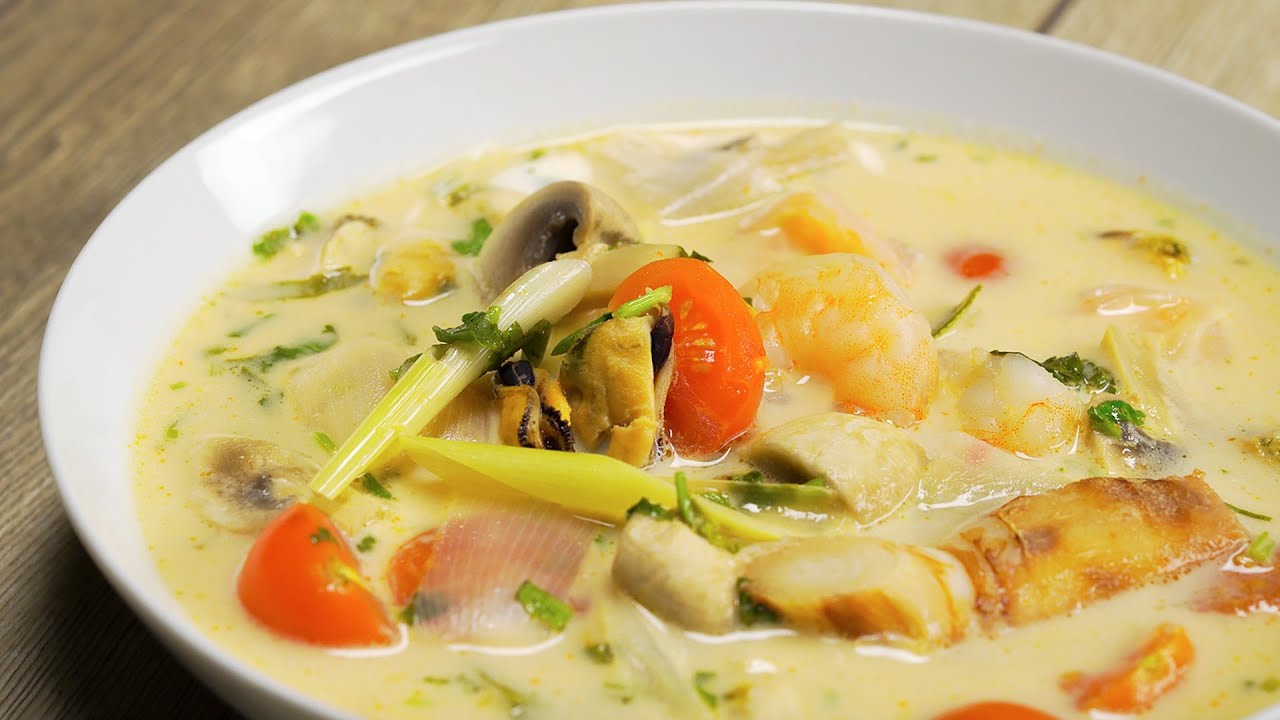 Суп Том Ям. Тайская кухня. Рецепт