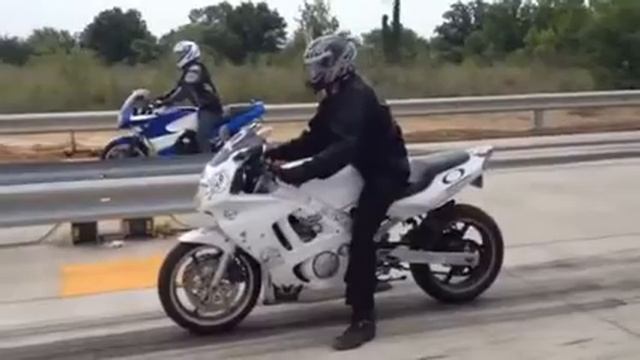 97 Honda CBR F3 600 2nd pass at Bonne Terre Drag Strip смотреть онлайн