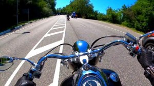 Путешествие на мотоцикле Yamaha RoadStar 1600 вдоль побережья Черного моря