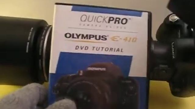QuickPro Camera Guides Olympus E-410 instructional DVD: смотреть онлайн