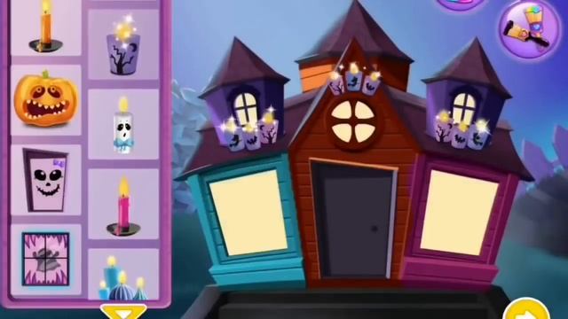 Game for kids - Kiki & Fifi Halloween Salon Pet Makeover Gameplay Fun Kids Games 00096 смотреть онлайн