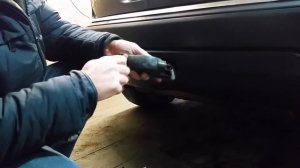 Ниссан Кашкай замена заднего противотуманного фонаря