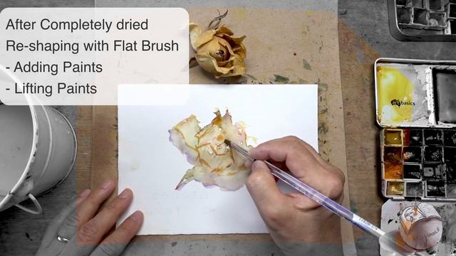 PROCESS: Daily Rose Watercolour Painting DAY 3014 (20231108WED) смотреть онлайн