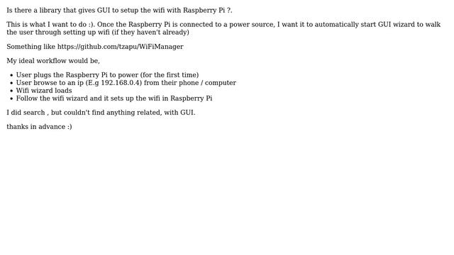 Raspberry Pi: GUI wifi manager for Raspberry Pi смотреть онлайн