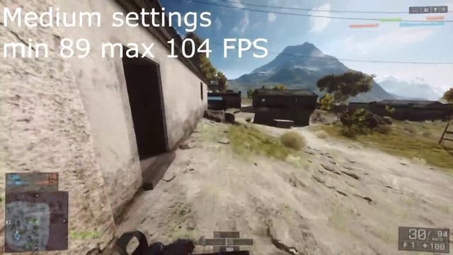 i5 4460 and Geforce GTX 750TI BATTLEFIELD 4 FPS Test Low - Ultra смотреть онлайн