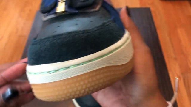 SNKRS WIN Travis Scott Cactus Jack "Air Force 1" Review/On Foot смотреть онлайн