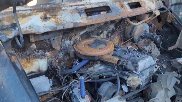 Взорвался газовый баллон на газели ! Что осталось от машины смотреть онлайн
