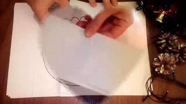Ангелочки из бумаги | Без клея | Новогодний DIY смотреть онлайн