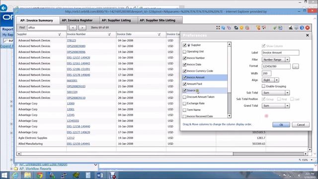 Oracle E-Business Suite (EBS) Reporting from Reporting Workbench - Smart Grid Functionality Overvie смотреть онлайн