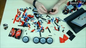 'Lego Technic 42041 B-model: Race Car' Unboxing, Speed Build & Review | Sariel's LEGO Technic Den