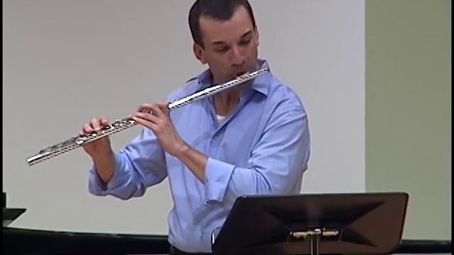 Robert Muczynski Sonata for Flute and Piano, Op. 14 (mvt. 4) смотреть онлайн
