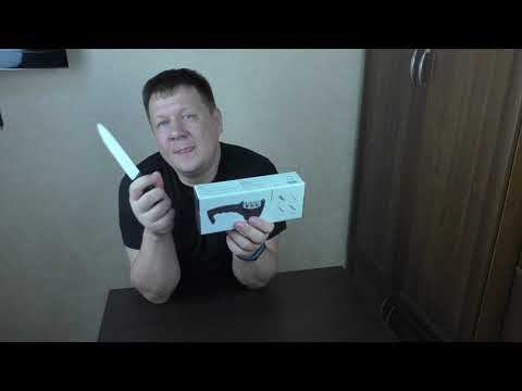 Недорогая точилка для ножей. Инспектируем покупку смотреть онлайн