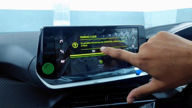 Bluetooth Connection With Vehicle LCD  | | Peugeot 2008 Bluetooth Connection