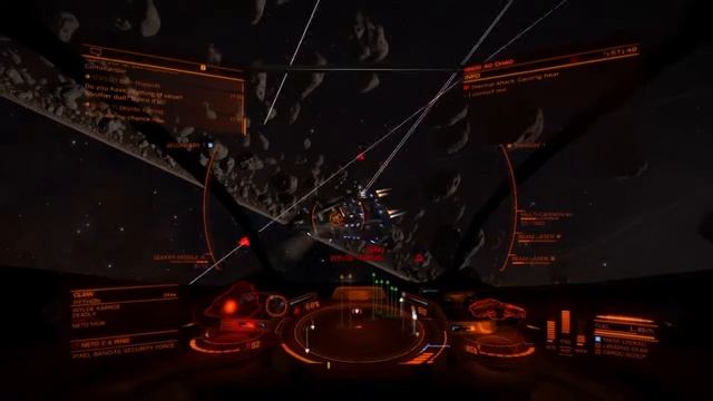Taking on a Python (NPC) a few ranks higher with no shields - Elite Dangerous смотреть онлайн