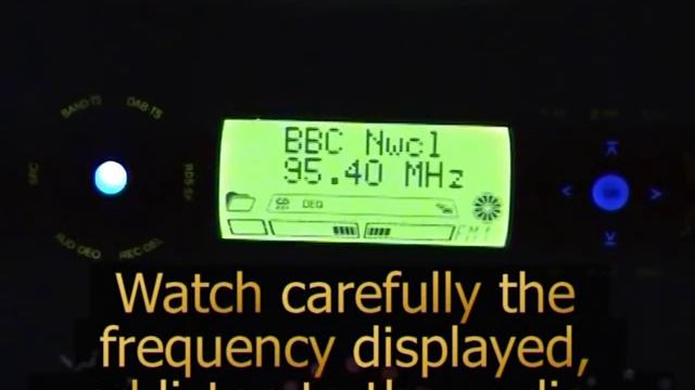 RDS Radio Data System AF Alternative Frequency Demonstration смотреть онлайн