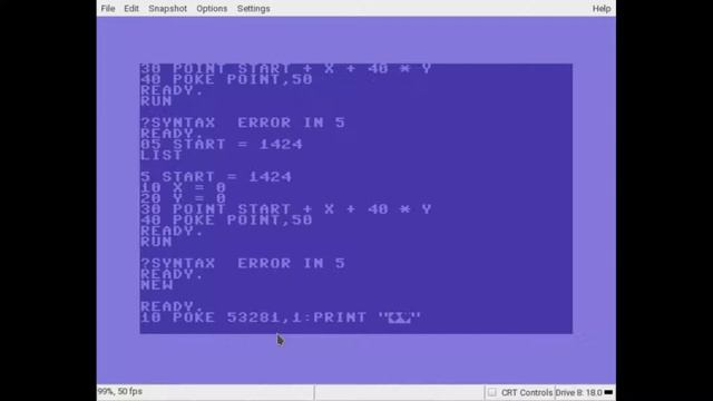 Basic Programming On The C64 02 : Colours and Memory смотреть онлайн