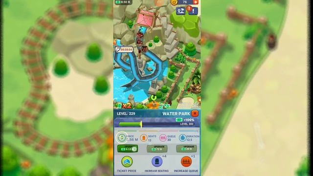 idle prehistoric park - theme park tycoon, game idle jaman purba, mirip Flintstones смотреть онлайн