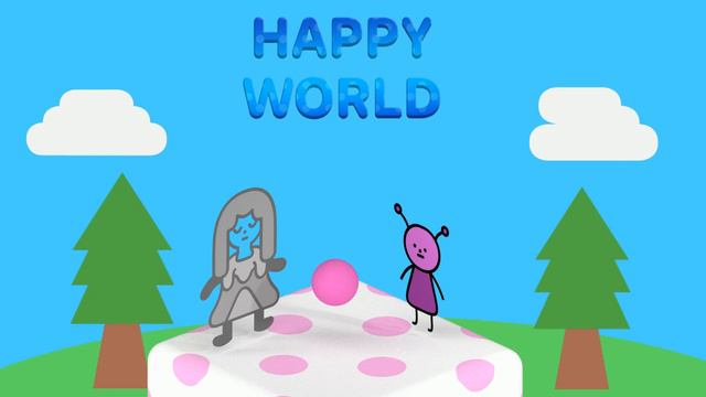 HAPPY WORLD OST - THE PURPLE PLANE piano смотреть онлайн