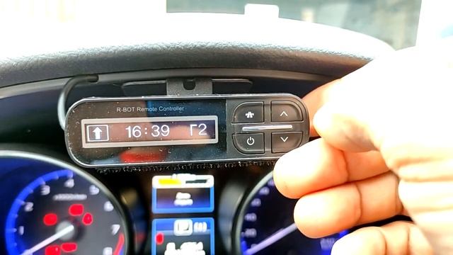 Обзор радардетектора Silverstone R-Bot скрытой установки